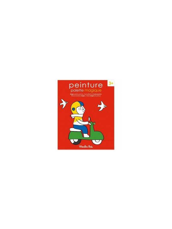 Peinture palette magique Les Popipop - Moulin Roty