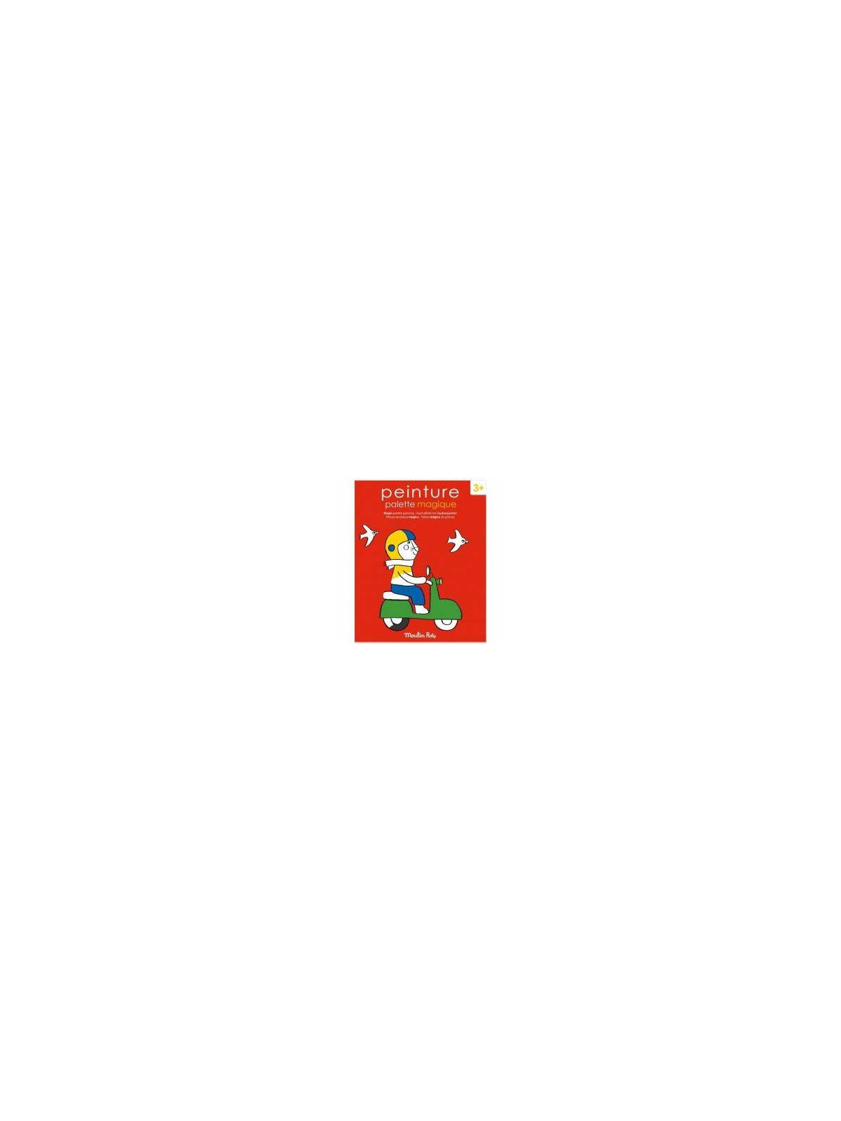 Peinture palette magique Les Popipop - Moulin Roty