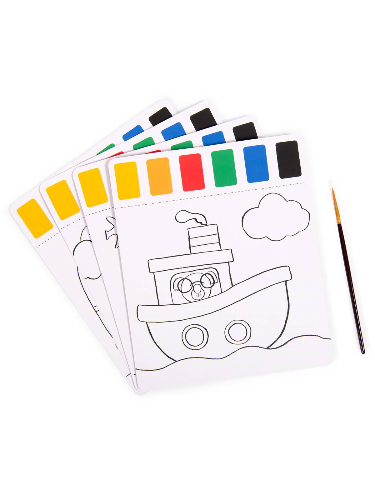 Peinture palette magique Les Popipop - Moulin Roty