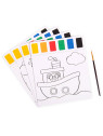 Peinture palette magique Les Popipop - Moulin Roty