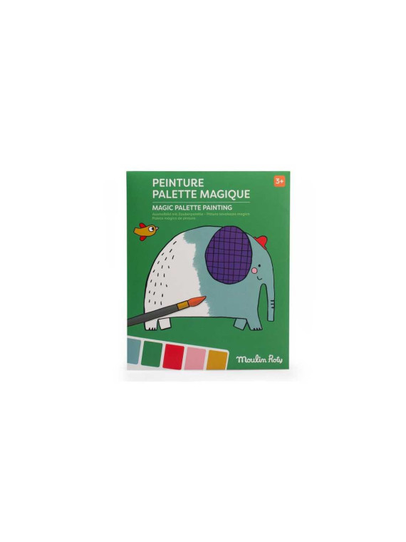 Peinture palette magique Les Toupitis - Moulin Roty