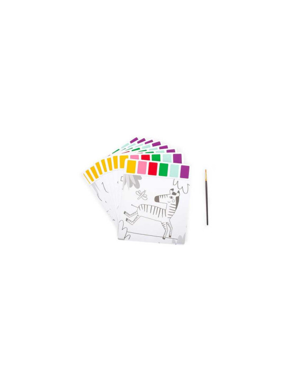 Peinture palette magique Les Toupitis - Moulin Roty