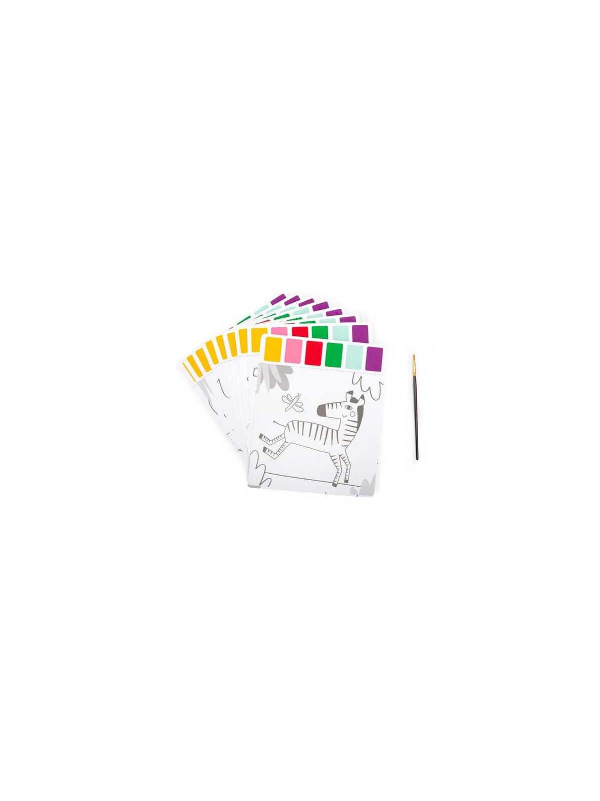 Peinture palette magique Les Toupitis - Moulin Roty