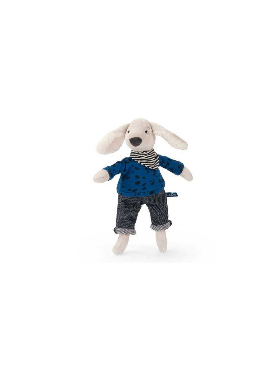 Poupée chien Pilou bleu Puce & Pilou - Moulin Roty