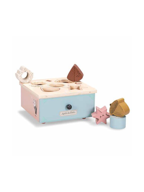 Boîte à formes Après la pluie - Moulin Roty