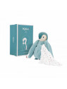 Doudou manchot vert