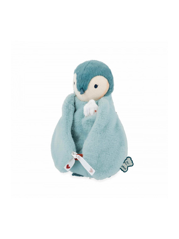 Doudou manchot vert