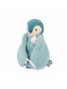 Doudou manchot vert