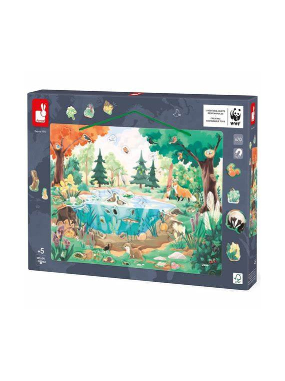 Tableau magnetique la mare