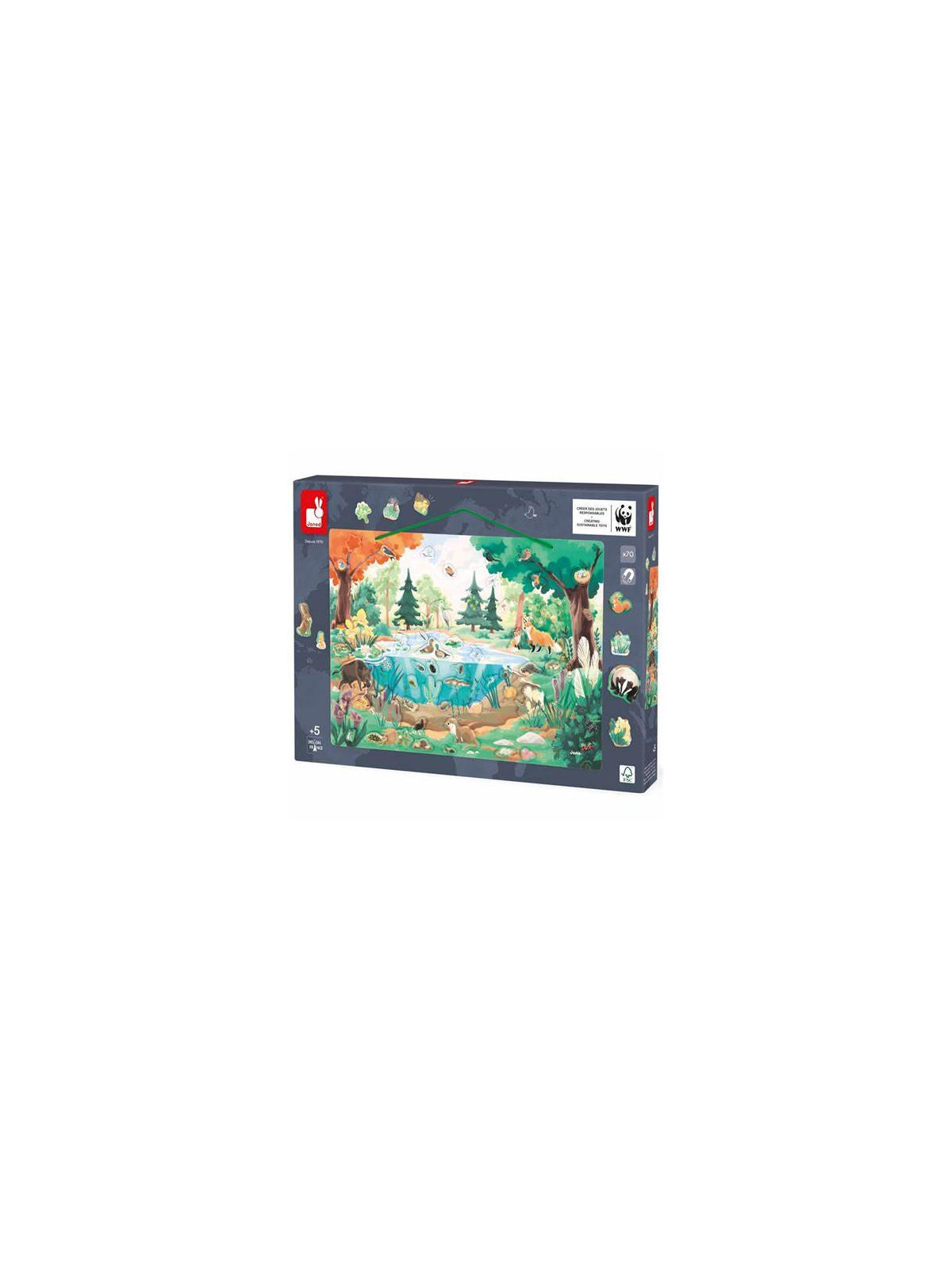 Tableau magnetique la mare