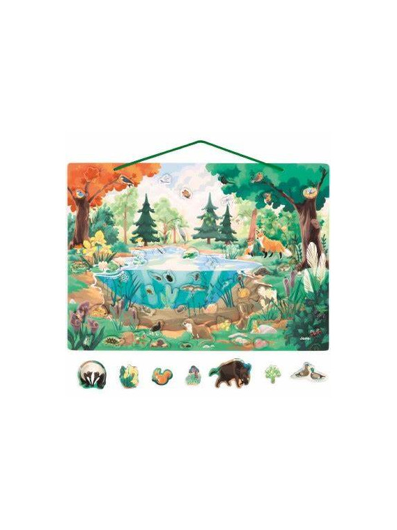 Tableau magnetique la mare