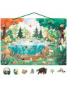 Tableau magnetique la mare