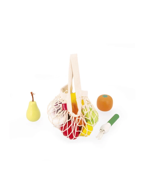 Set 12 Fruits et Légumes Filet Mamie Soleil
