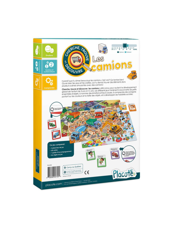 Cherche, trouve et découvre : les camions
