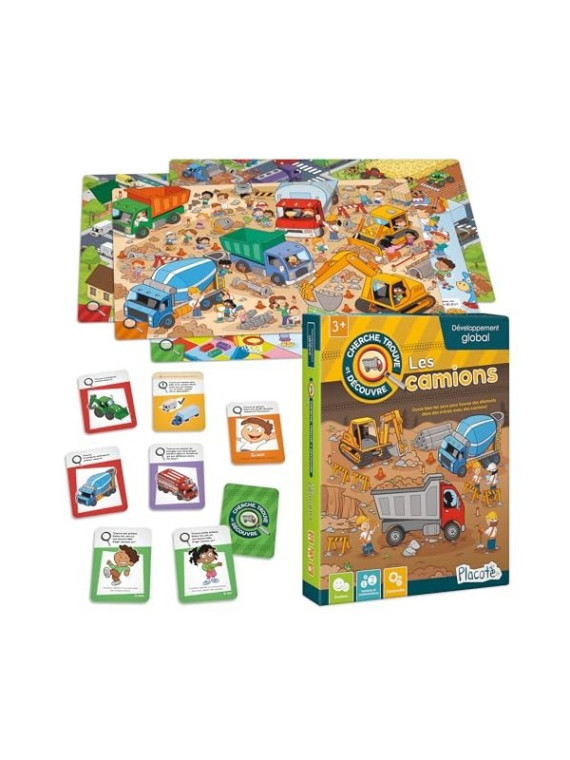 Cherche, trouve et découvre : les camions