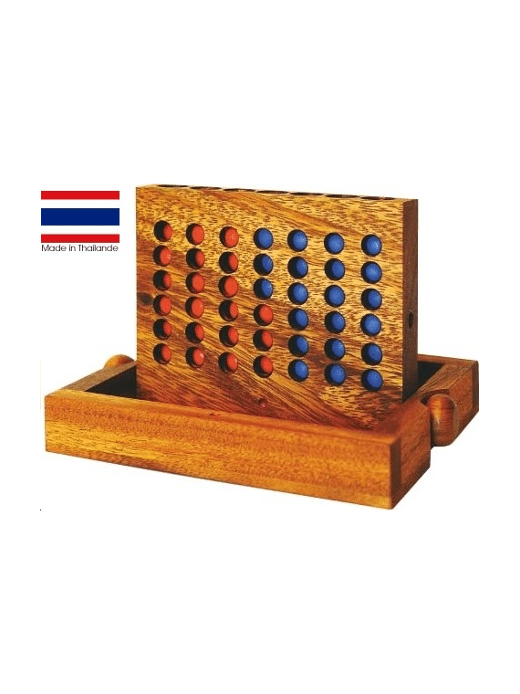 Puissance 4 bois 13cm / 17cm