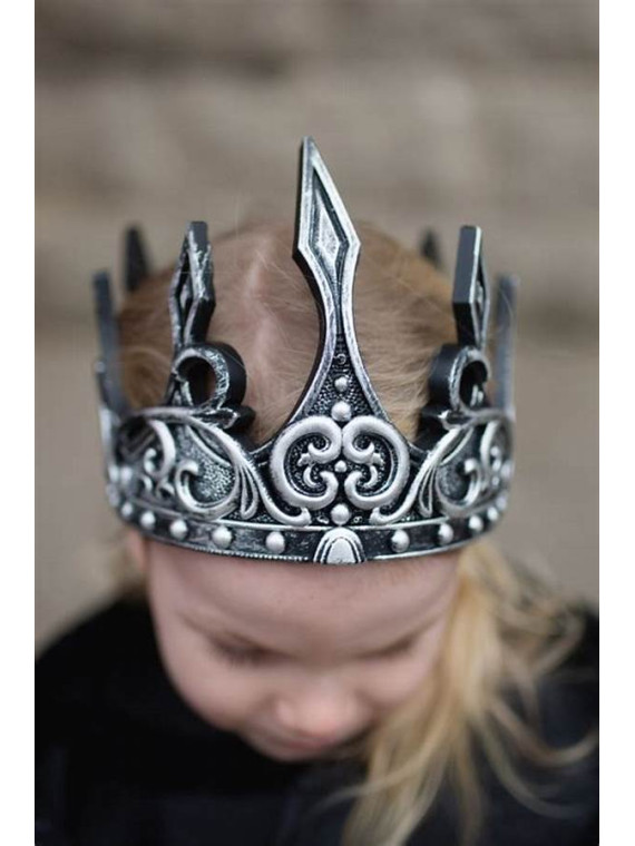 Couronne médiévale argent