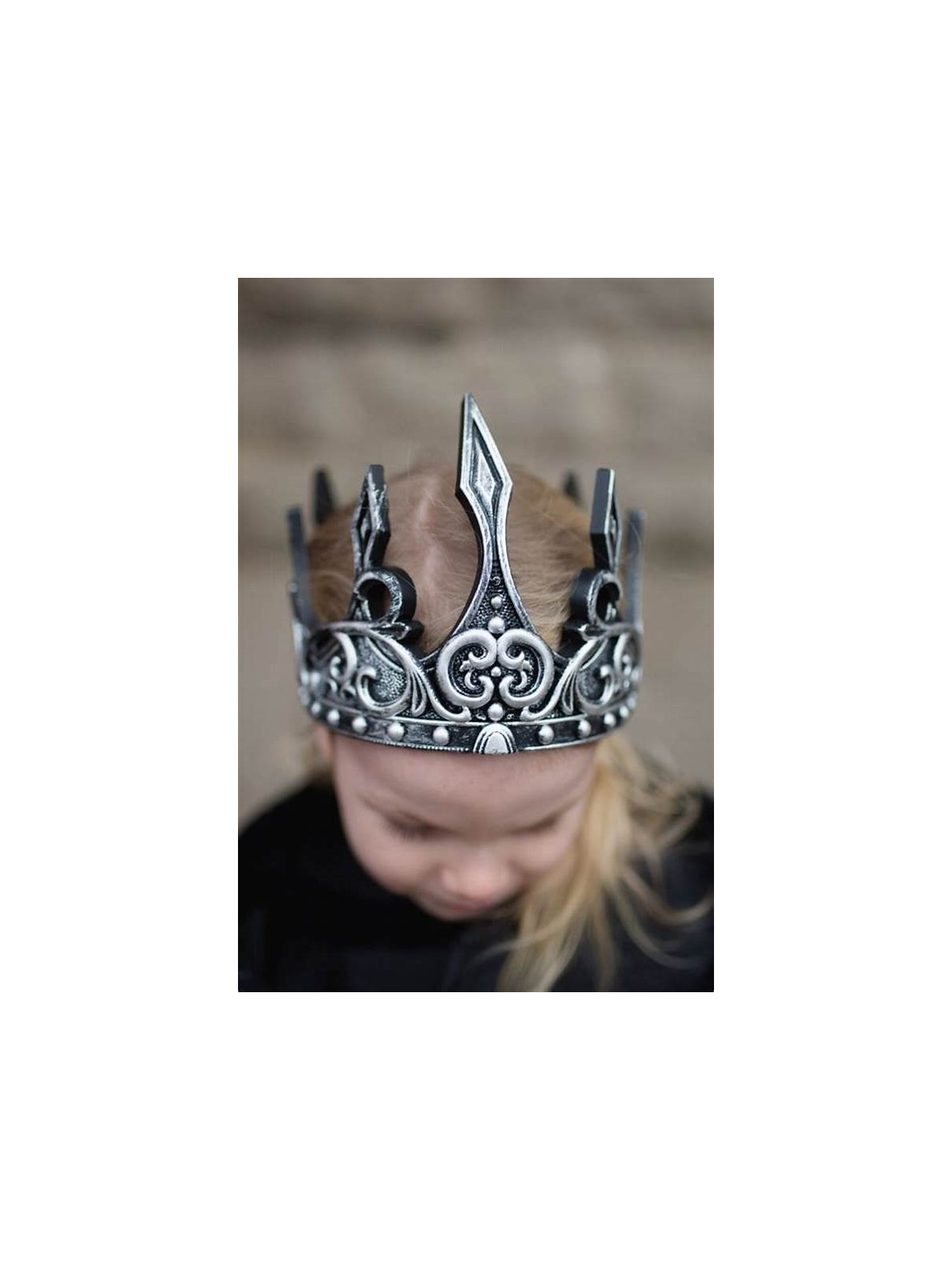 Couronne médiévale argent