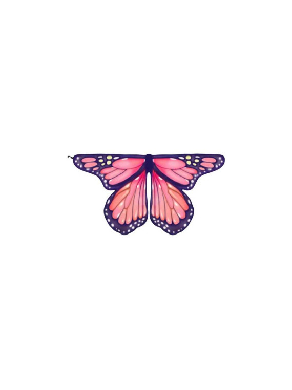 Ailes de papillon monarque roses