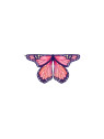 Ailes de papillon monarque roses