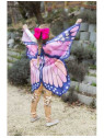 Ailes de papillon monarque roses