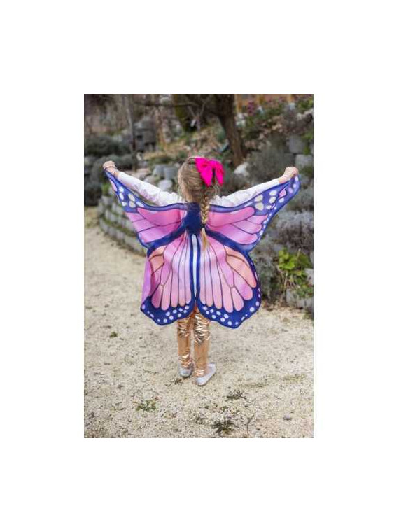 Ailes de papillon monarque roses