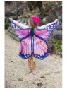 Ailes de papillon monarque roses