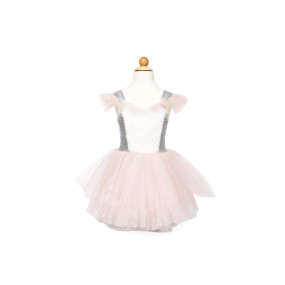 Robe de lapin avec coiffe, taille  5-6