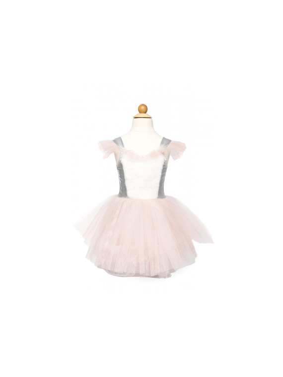Robe de lapin avec coiffe, taille  5-6
