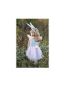 Robe de lapin avec coiffe, taille  5-6