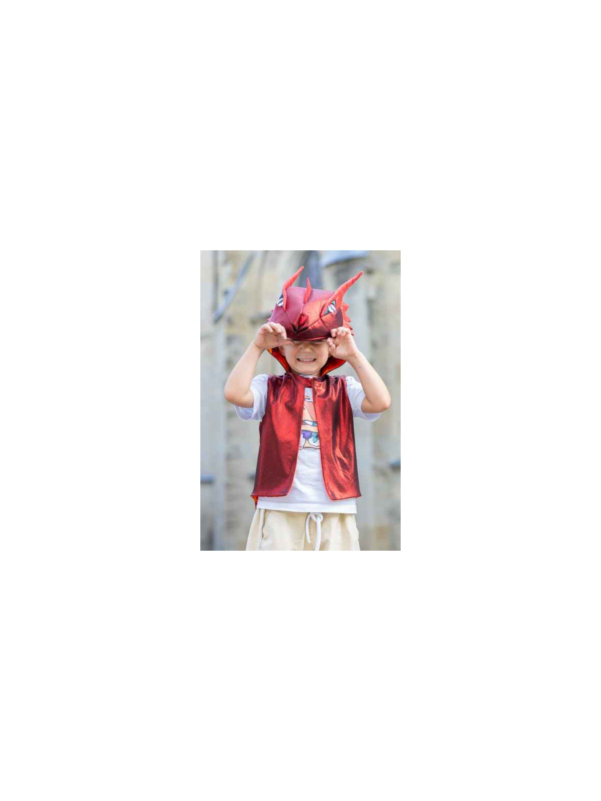 Le gilet dragon 5/6 ans