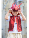 Le gilet dragon 5/6 ans