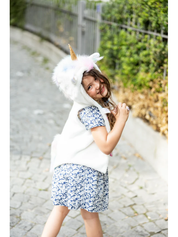 Le gilet licorne 5-6 ans