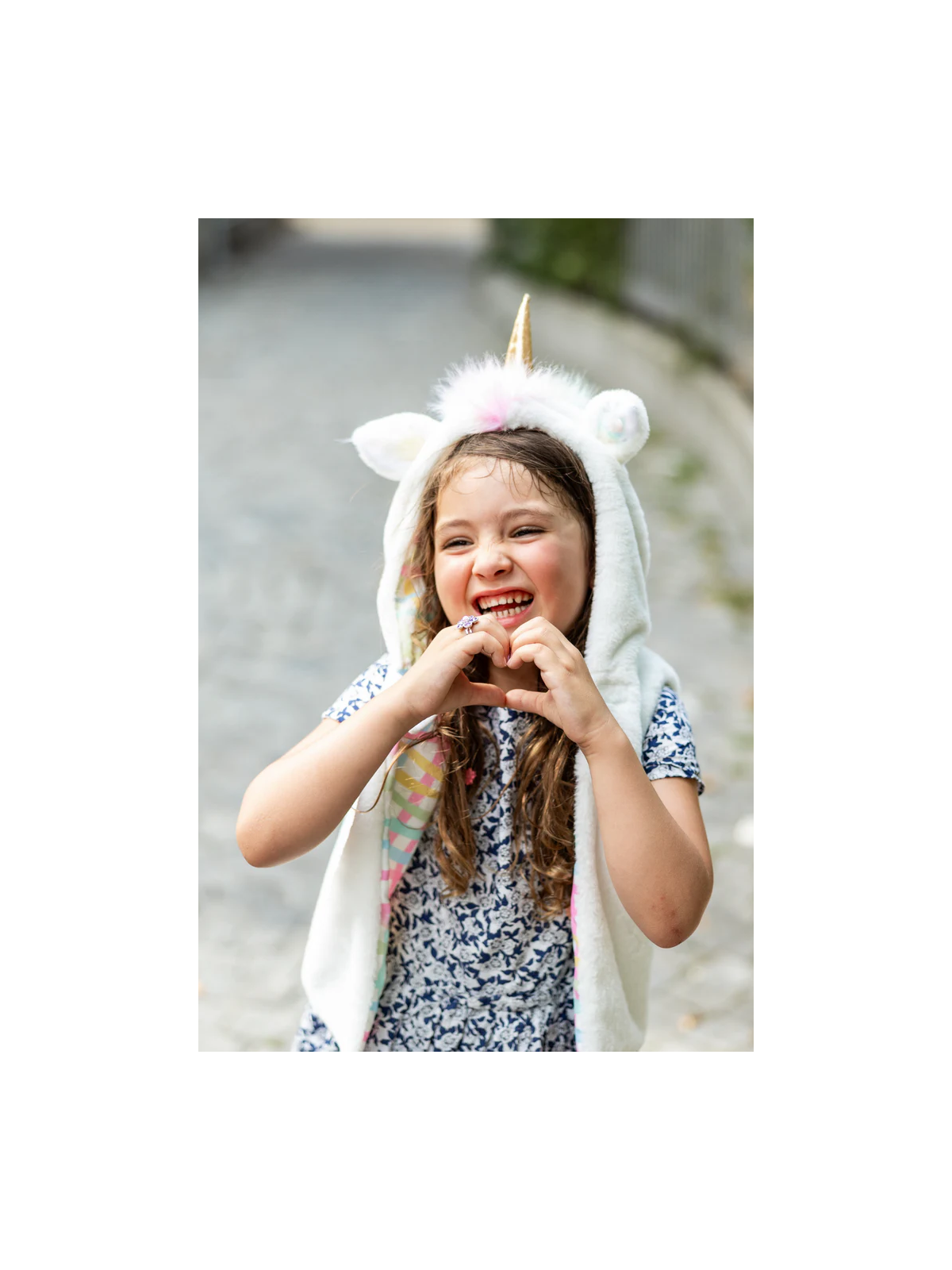 Le gilet licorne 5-6 ans