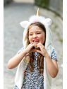 Le gilet licorne 5-6 ans