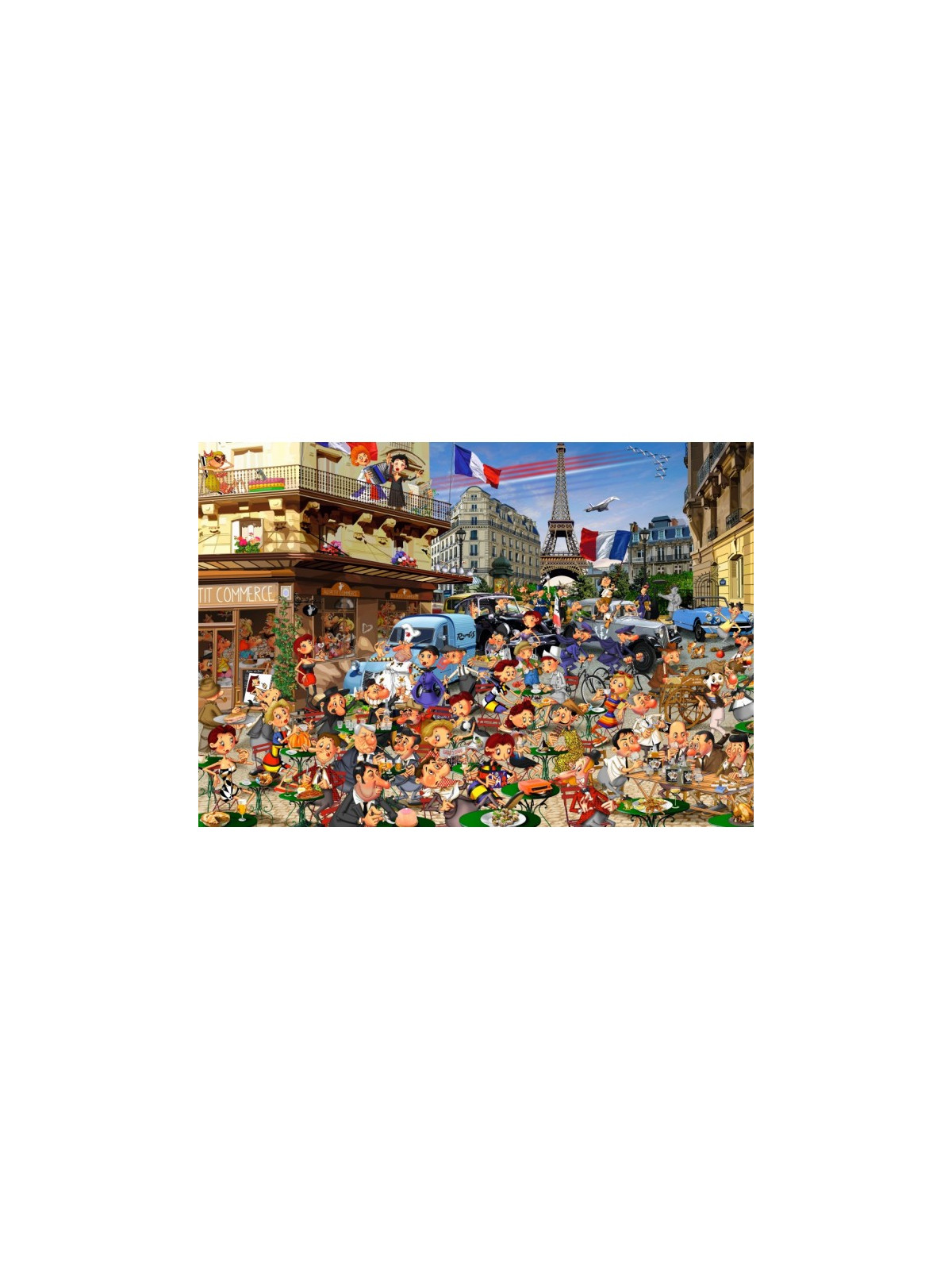 Les Trente Glorieuses 1000 pieces