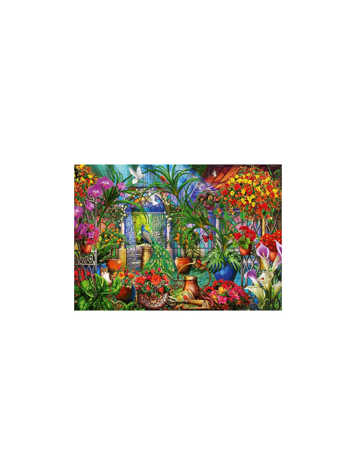 Tropical Green House 2000 pieces