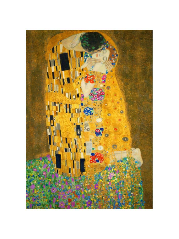 Gustave Klimt - The Kiss, 1908