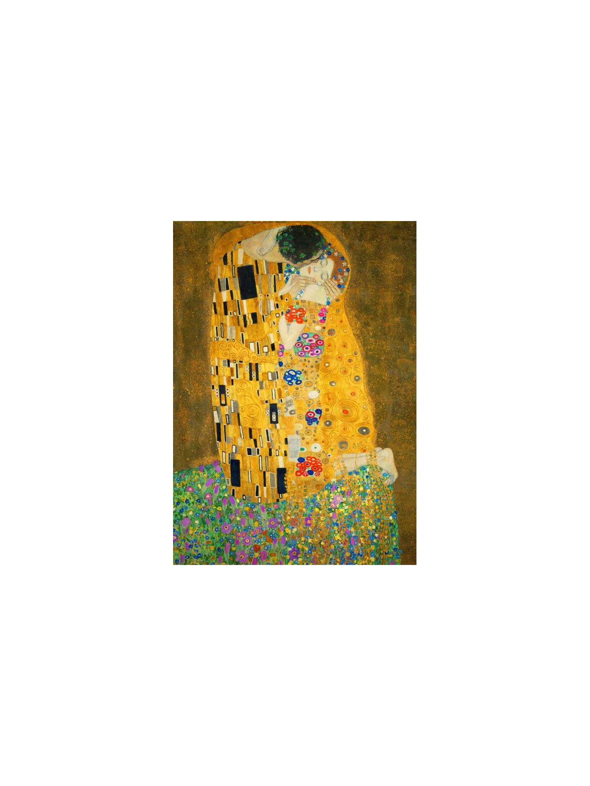 Gustave Klimt - The Kiss, 1908