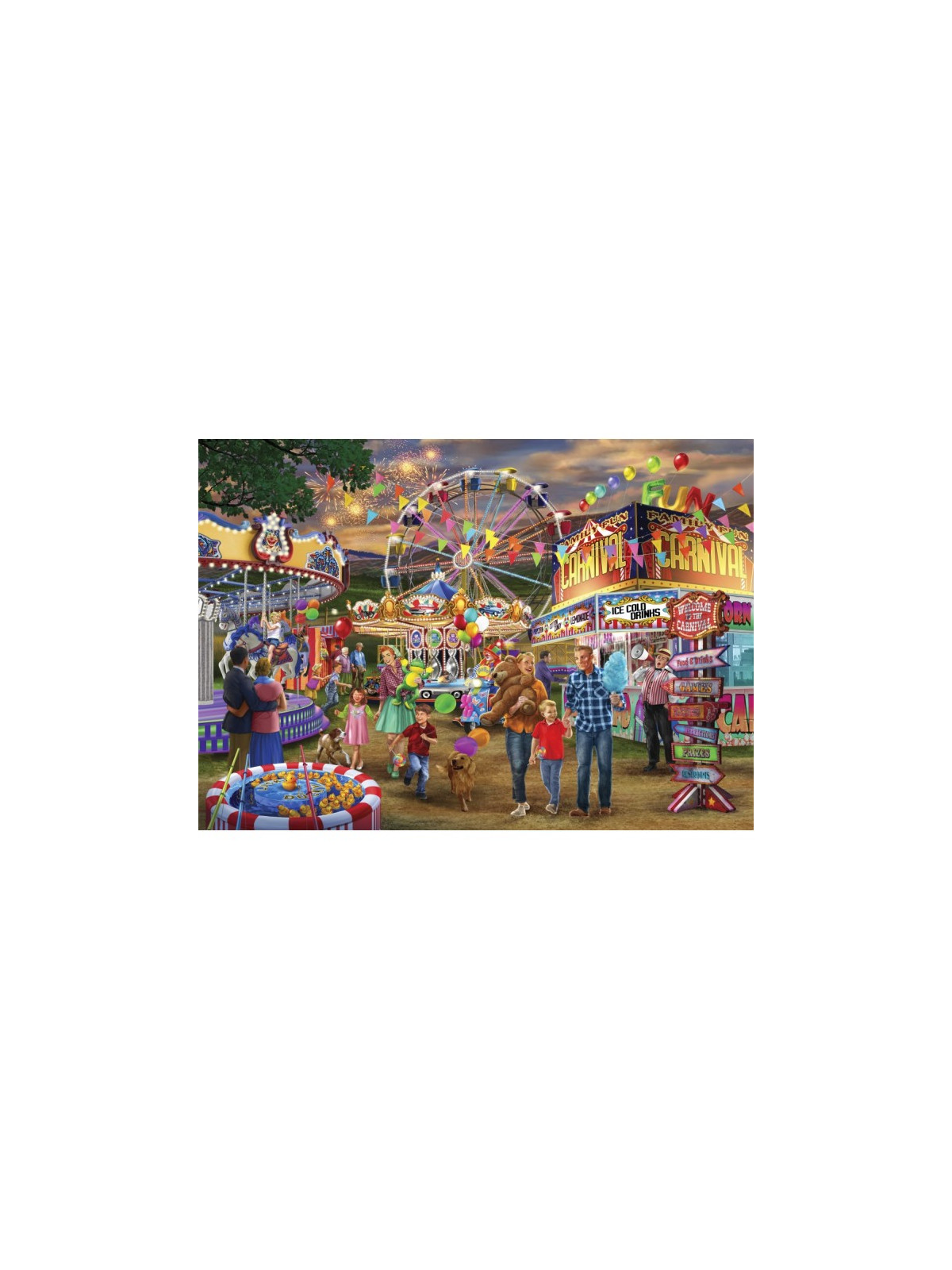 Family Fun Carnival 2000 pieces