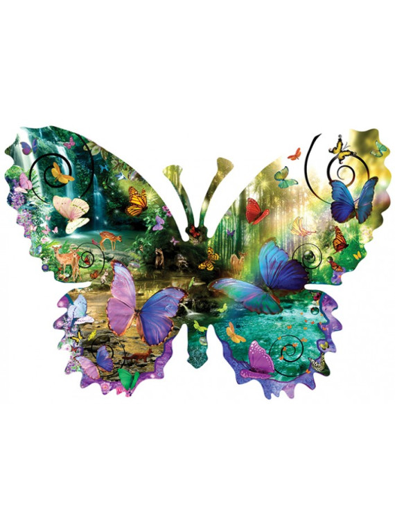 Pièces XXL - Alixandra Mullins  Forest Butterfly 1000 pieces