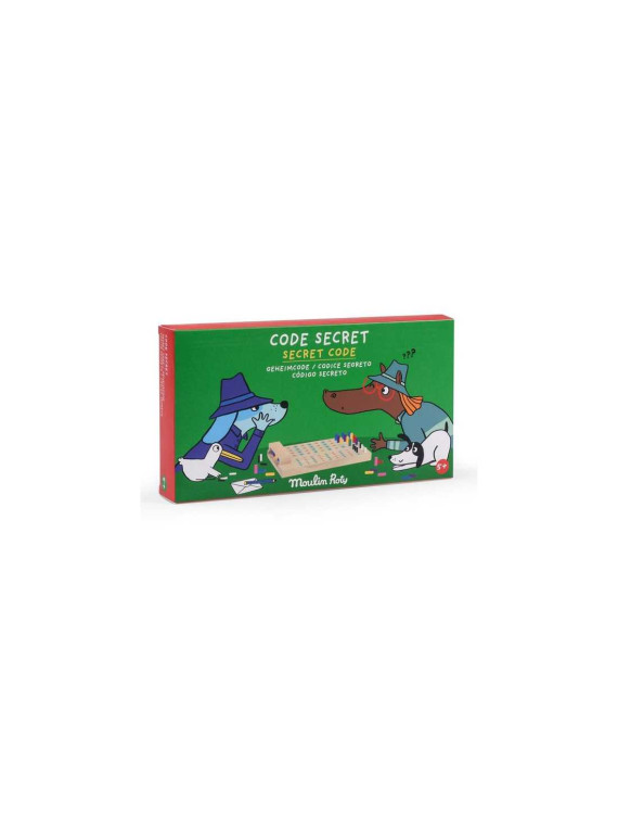 Code secret en bois