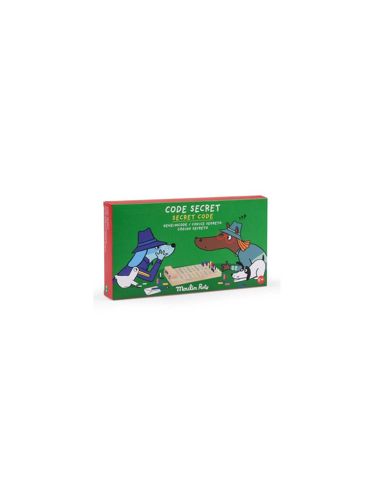 Code secret en bois
