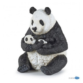 Panda et son bébé