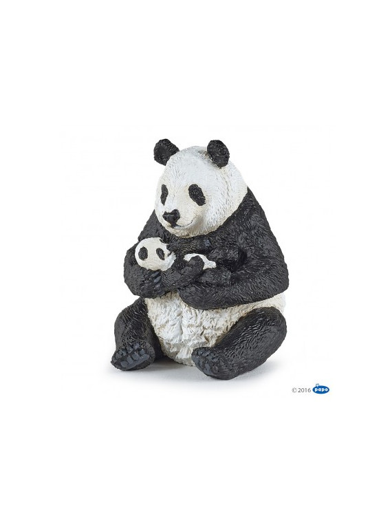 Panda et son bébé