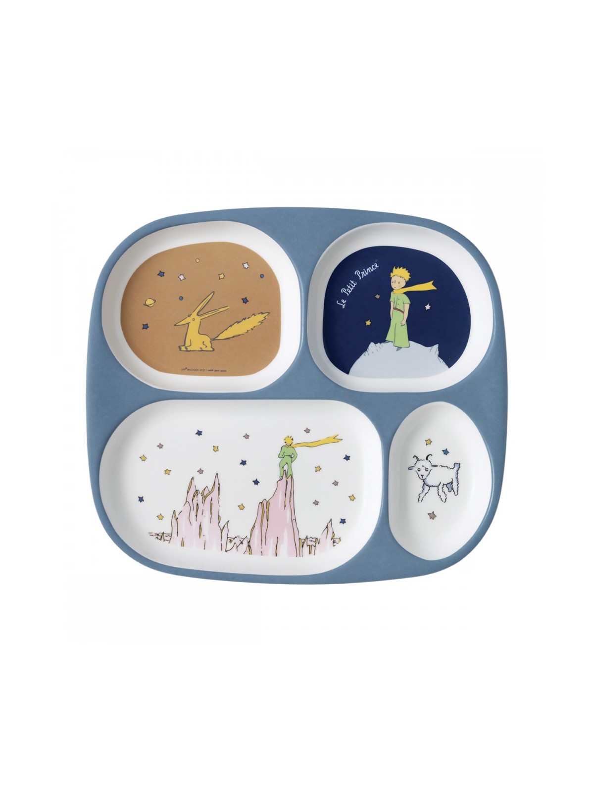 Plateau a 4 compartiment petit prince