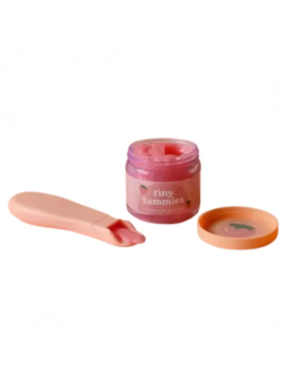 Petit pot et sa cuillère | Fraise