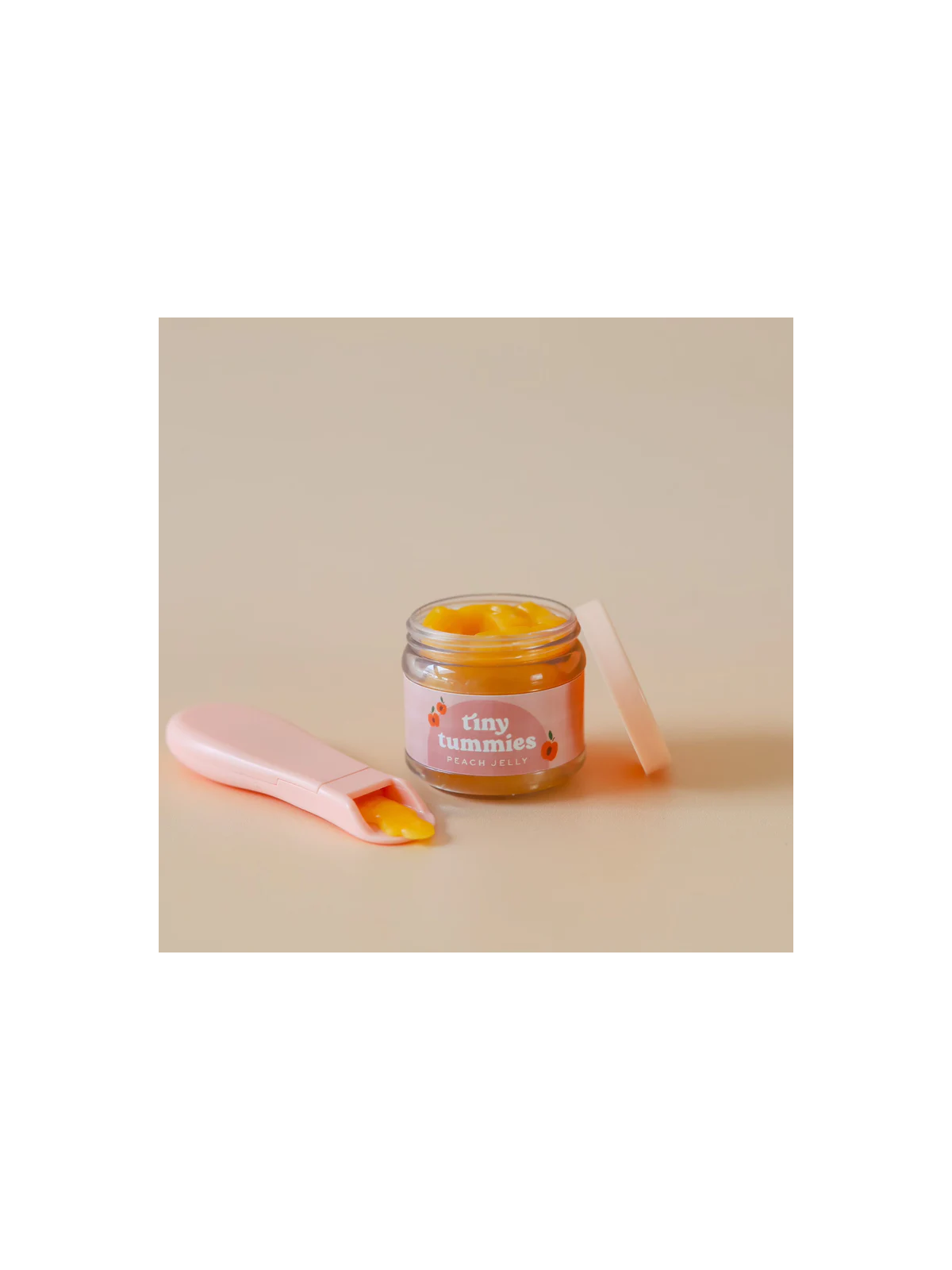 Petit pot et sa cuillère | Pêche