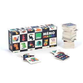 Mémo imagier en bois