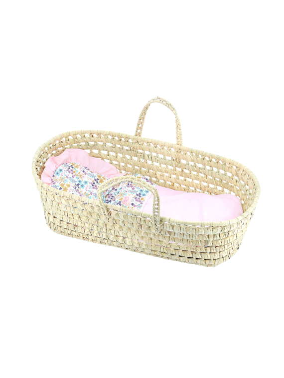 Couffin avec garnissage "Liberty Rose" 50 cm